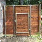 Wood Gate Hinge System